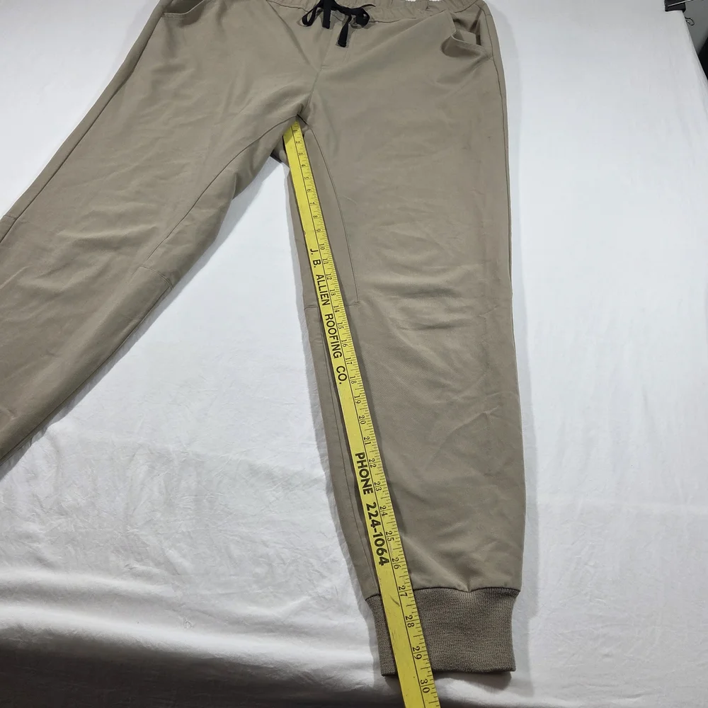 Figs Scrub Pants Men's Tan Jogger Pants Work Gear X Large Comfortable Pockets
